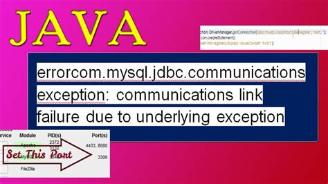<b>Communications</b> <b>link</b> <b>failure</b>. . Com mysql cj jdbc exceptions communicationsexception communications link failure intellij
